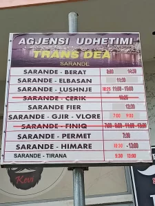 Saranda Trans Dea autobusy